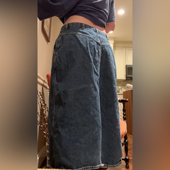 Vintage Denim Maxi Skirt - Picture 2 of 3
